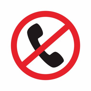 vector illustration of telephone call icon. eps10