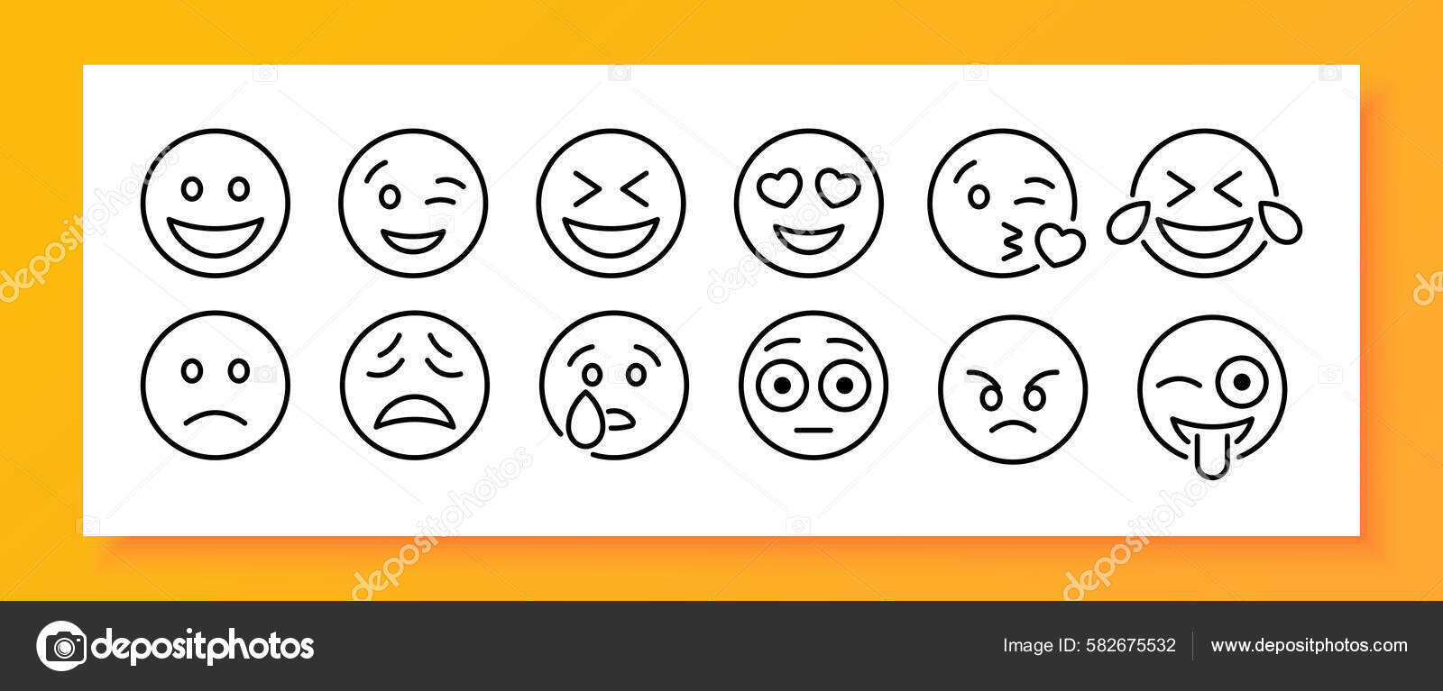 Rosto quadrado de emoticon de medo - ícones de interface grátis