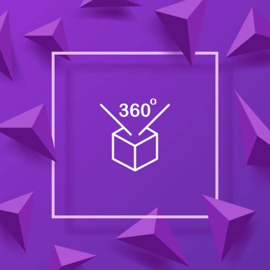 Metaverse set simgesi. 3D cam ve kask giyen adam, Uygulama Geliştirme, ağ. Videolu dünya metni. Ok 360 derece. Sanal gerçeklik kavramı. İş ve Reklamcılık için vektör satırı simgesi