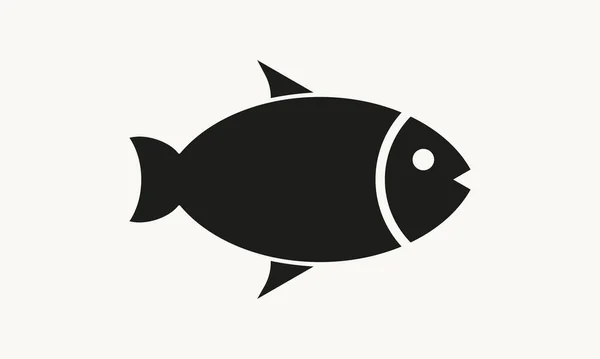 Fish Vector Illustration Edible Cook Food Pet Decorative Aquarium Swim — Stock Vector