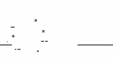 Zoom button. Arrows, zoom in, make full screen, hide, close, exit full screen, decrease. Window work concept. One line drawing animation. Motion design. Animated technology logo. Video 4K