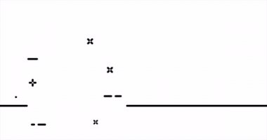 Half screen button. Zoom in, zoom out, turn, scale, touch control, minimize, maximize, vr, virtual reality, metaverse. One line drawing animation. Motion design. Animated technology logo. Video 4K