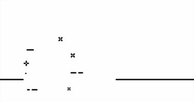 Kalpli bir işaret. Buluşma noktası, hediye, sempati, çift, evlilik, yıldönümü, bakım, aşk. Sevgililer Günü konsepti. Bir çizgi animasyon çiziyor. Hareket tasarımı. Canlandırılmış teknoloji logosu. Video 4K