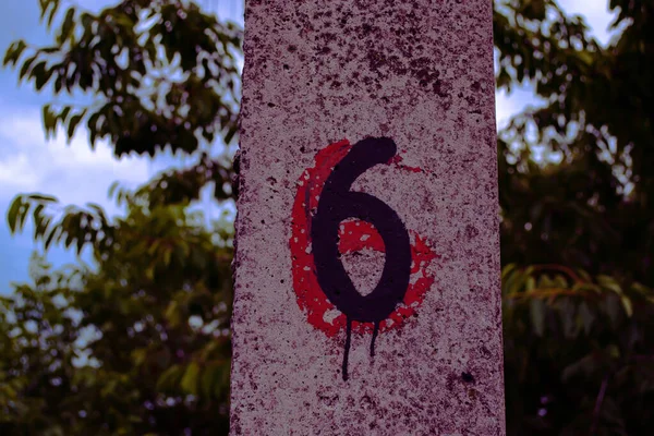pillar with a grass background