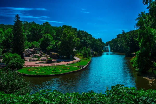 river in the park Sofiyivka