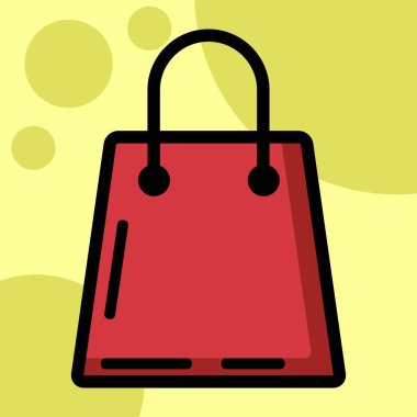 Sepet çantası, dükkan, alışveriş simgesi grafiği