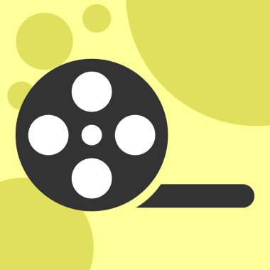 Medya, Film, Film, Multimedia, Reel, Video Simgesi Görüntü Vektörü Grafiği
