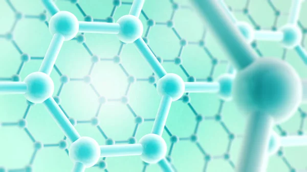 Shape Structure Nanotechnology Nanotechnology Future Abstract Background Nanotechnology Rendering — Stok fotoğraf
