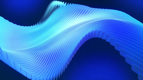 Абстрактний Рух Фонової Хвилі Потік Хвиль Абстрактний Фон Візуалізація — стокове фото