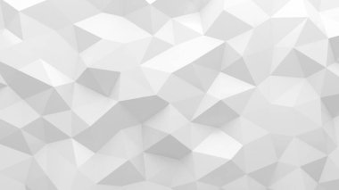Abstract background white triangle,geometric background,3d rendering