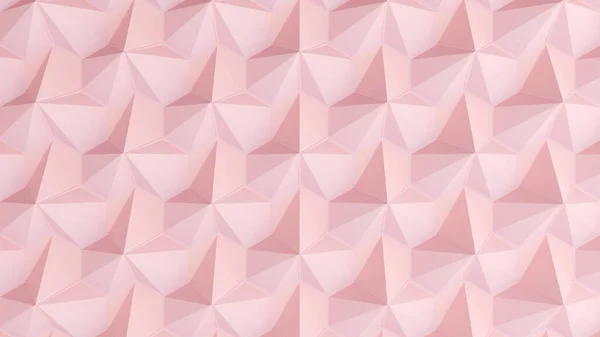 Abstract Background Soft Pink Triangle Geometric Background Rendering — Foto de Stock