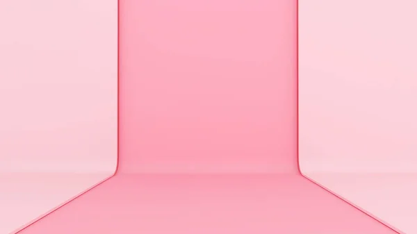 Pink Background Wall Light Pink Way Show Light Pink Backdrop — Stock Photo, Image