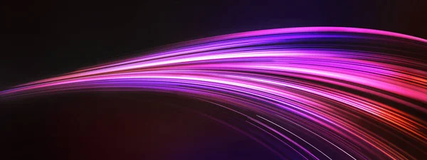 Speed Motion Night Abstract Image Future Technology Concept — Stock fotografie