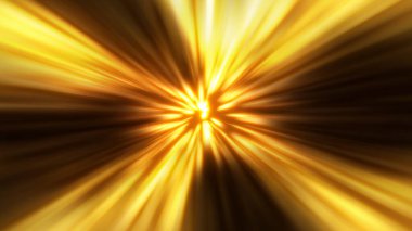 Işık hızı, gelecekteki teknoloji konseptinin soyut görüntüsü, enerji ışını.