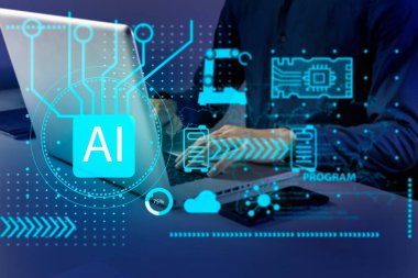 Yazılım mühendisleri iş için yapay zeka sistemleri geliştirmek için çalışır. Programcılar çeşitli cihazları çalıştırmak için yapay zeka sistemleri tasarlarlar..