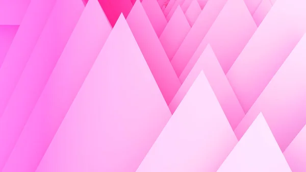 Abstract Light Pink Triangle Layer Background Geometric Background Rendering — Stock Photo, Image