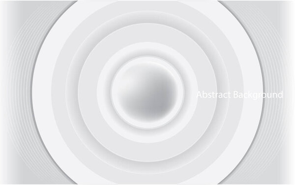 Abstract background white circle wave,2d  illustration