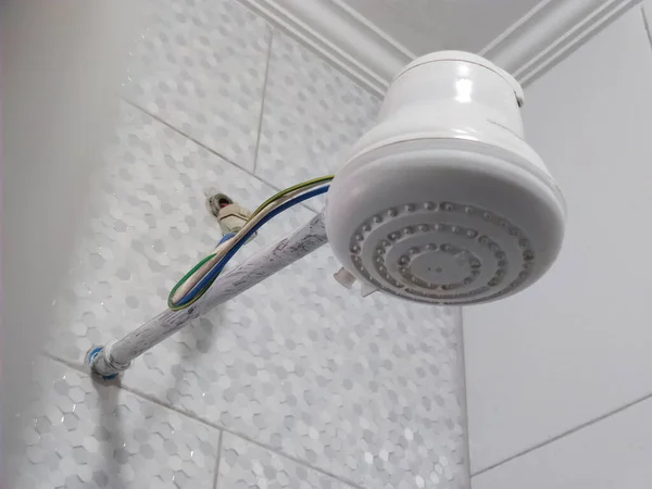Shower Bathroom Electric Shower Mainly Used South America Telifsiz Stok Imajlar