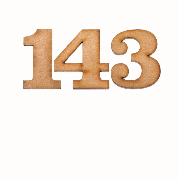 143 Шматок Деревини Ізольовано Білому Тлі — стокове фото