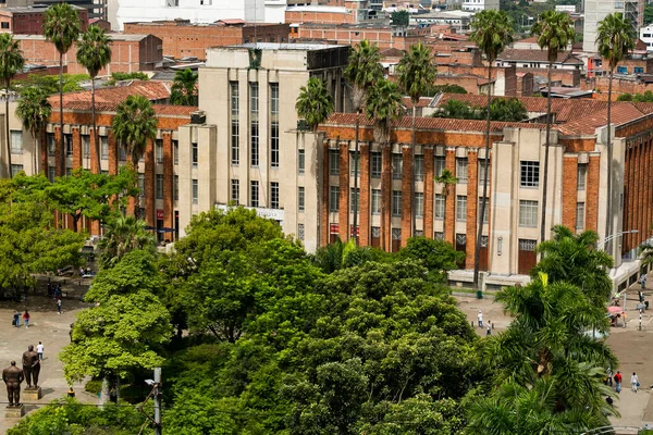 Medellin Antioquia Colombia October 2021 Museum Antioquia Located Center Medellin — Stock Photo, Image