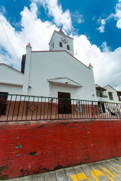 Angelopolis, Antioquia / Kolombiya - 22 Aralık 2021. Angelopolis, adı 