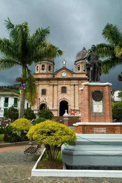 Concepcion Antioquia Colombia December 2021 Vår Fru Den Obefläckade Avlelsen — Stockfoto