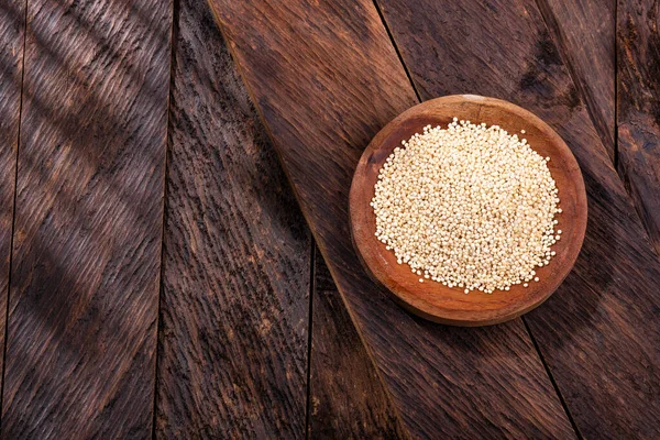 Chenopodium Quinoa Weiße Quinoa Samen Schale — Stockfoto