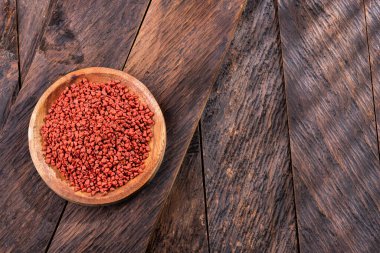 Bixa Orellana - kâsede anatto organik tohum