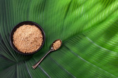 Bağırsağı psyllium ile temizlemek için soya lifleri.