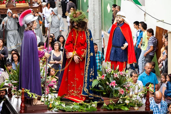 Retiro Antioquia Colombia April 2012 Långfredag Stilla Veckan Procession Traditionell — Stockfoto