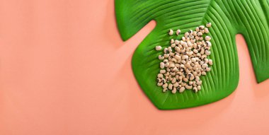 Kurutulmuş organik siyah fasulye - Vigna unguiculata