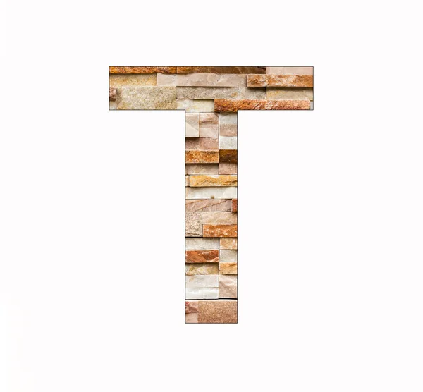アルファベット文字T ロシアの大理石の背景 — ストック写真