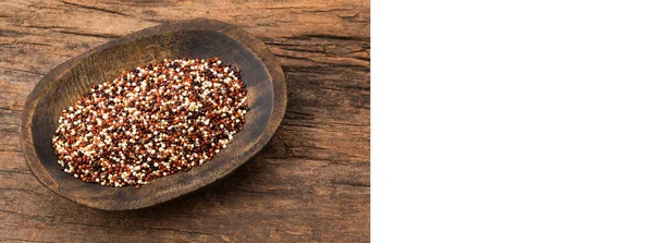 Chenopodium Quinoa Mix Quinoa Seeds Bowl — Stock Photo, Image