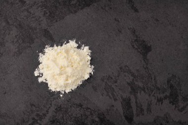 Pile of powdered or dehydrated milk - Healthy food