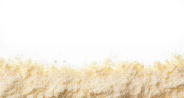 Heap Milk Powder Nutrients Healthy Food — стоковое фото