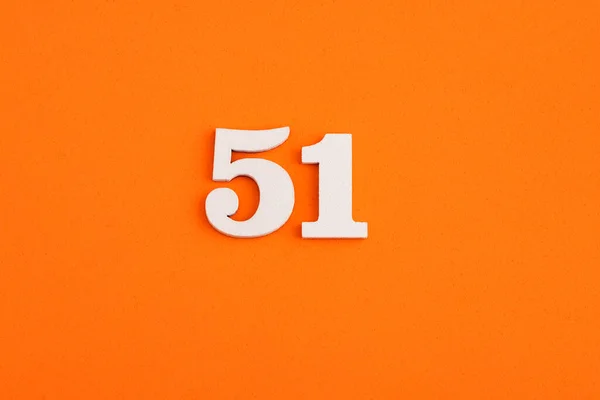 Number Orange Foam Rubber Background — Stock Fotó