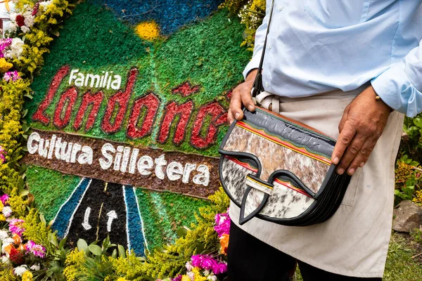 Μεντεγίν Antioquia Κολομβία Αυγούστου 2022 Silleteros Παρέλαση Λουλούδι Δίκαιη Στην — Φωτογραφία Αρχείου
