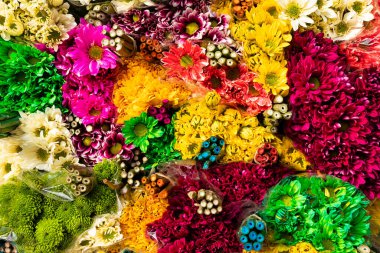 Silleteros parade, flower fair in the city of Medellin - Colombia