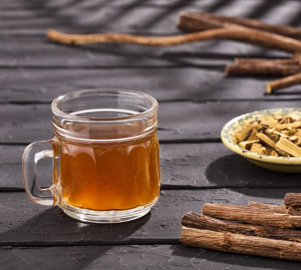 Glicyrhiza glabra - Meyan kökü ve sıcak içecek