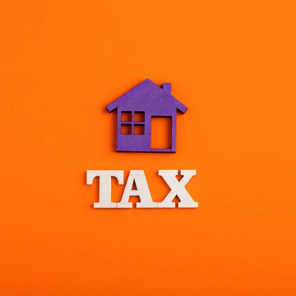 Grundsteuer Für Den Kauf Von Immobilien Geschäfts Und Finanzierungskonzept — Stockfoto