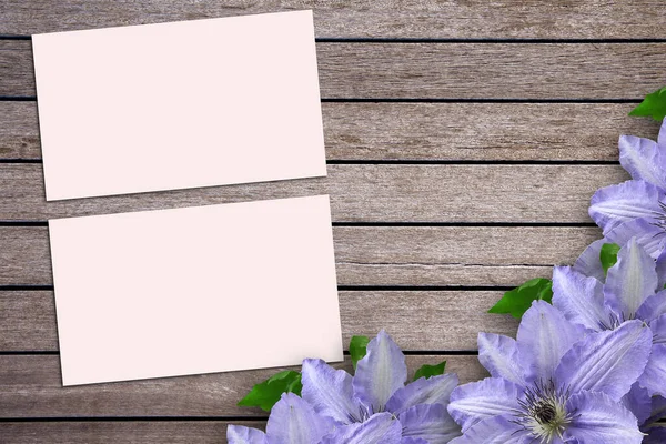 Card Mockup, Blank Card Picture, Empty White Card Picture