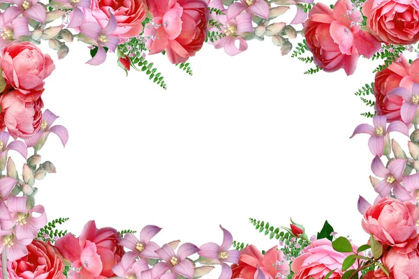 Flower border Frame Background, Flower Background, Floral Frame Background.