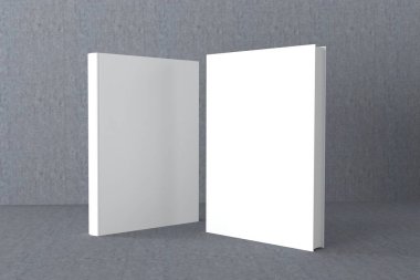 Kitap Kapağı Mokup 3d Resim Hazırlama