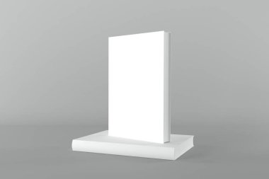 Kitap Kapağı Mokup 3d Resim Hazırlama