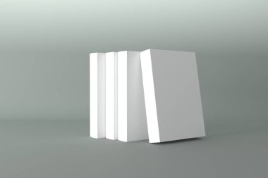 Kitap Kapağı Mokup 3d Resim Hazırlama
