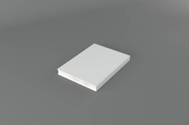 Kitap Kapağı Mokup 3d Resim Hazırlama