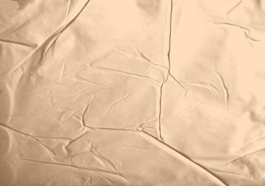 Kahverengi Yapıştırıcı, Buruşuk ve Buruşuk Kağıt Doku