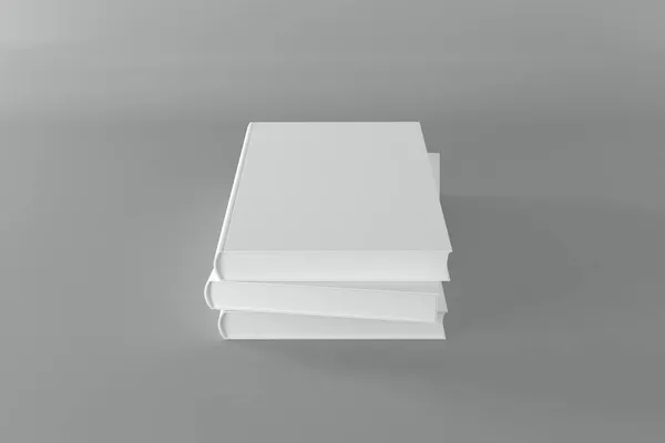 Copertina Libro Mockup Rendering Illustrazione — Foto Stock