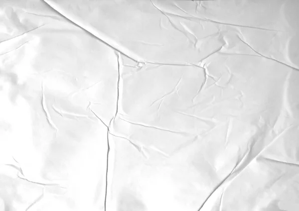 Cola Enrugada Crumpled Textura Papel — Fotografia de Stock