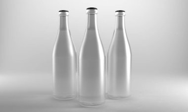 3B Yapılandırılmış Şişeler Model Şablonu